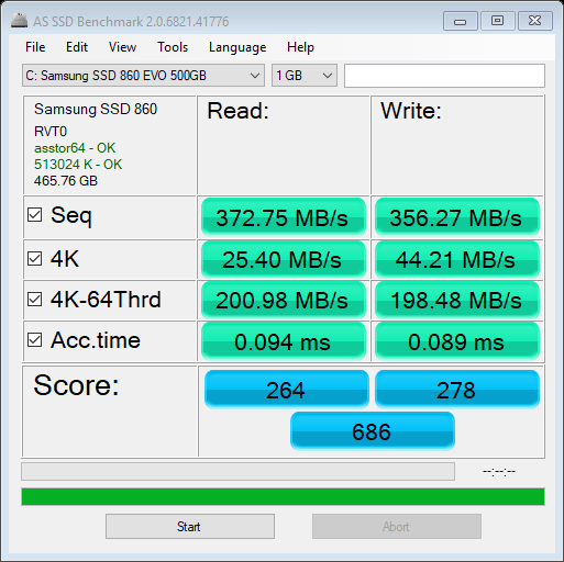 Ssd evo 2025 860 500gb
