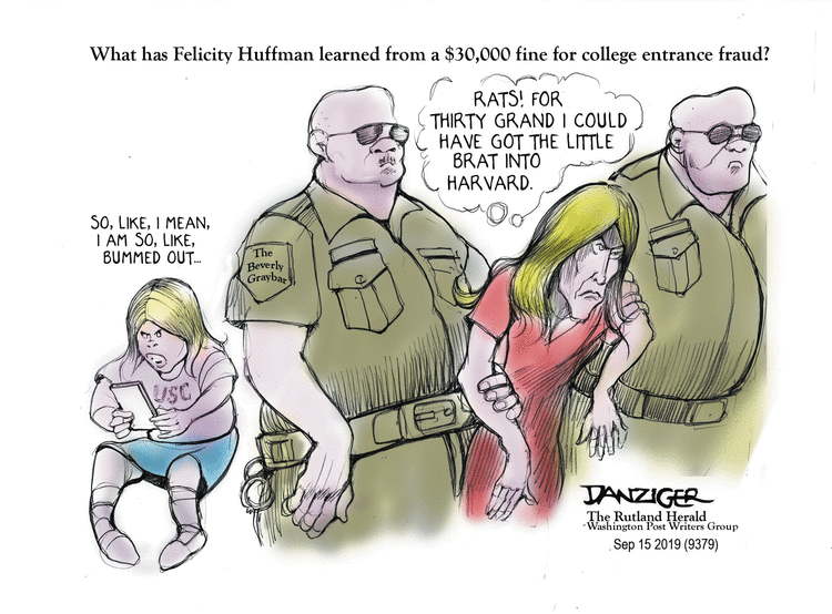 Jeff Danziger Comic Strip for September 16, 2019 