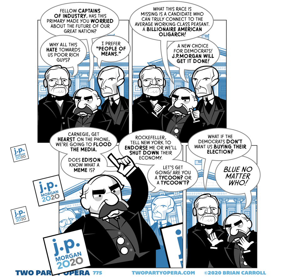 Two Party Opera Comic Strip for February 19, 2020 