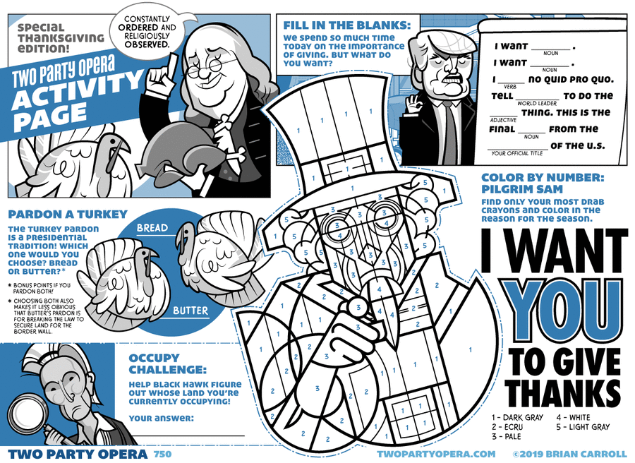 Two Party Opera Comic Strip for November 28, 2019 
