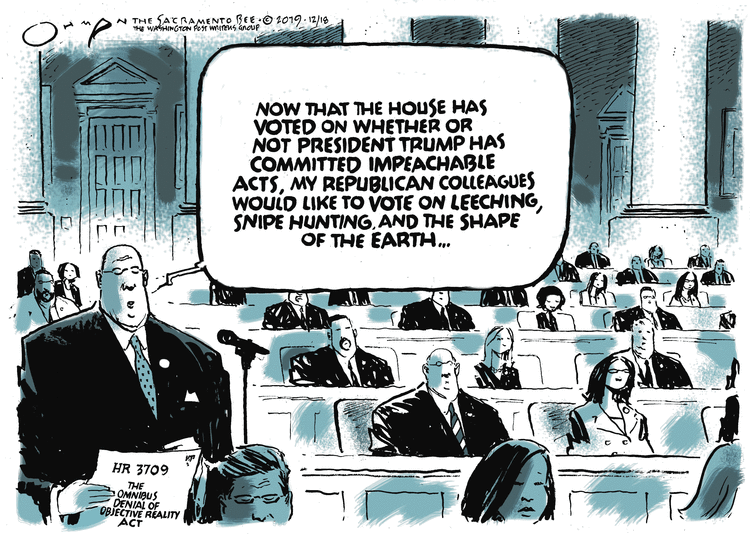 Jack Ohman Comic Strip for December 18, 2019 