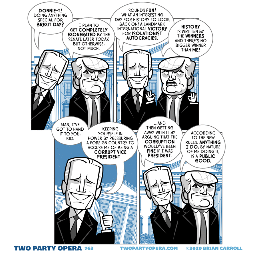 Two Party Opera Comic Strip for January 31, 2020 