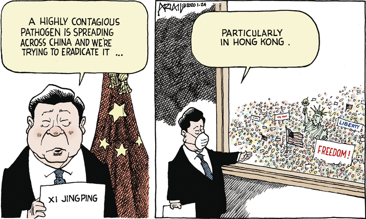 Robert Ariail Comic Strip for January 24, 2020 