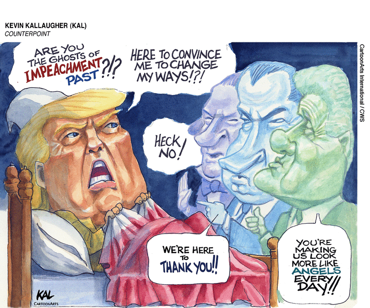 Kevin Kallaugher Comic Strip for November 21, 2019 