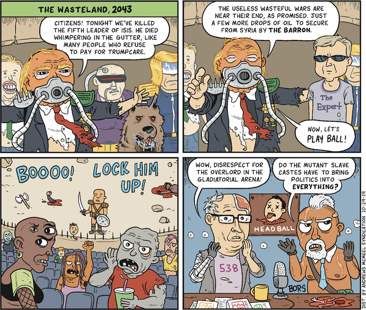 Matt Bors Comic Strip for October 29, 2019 