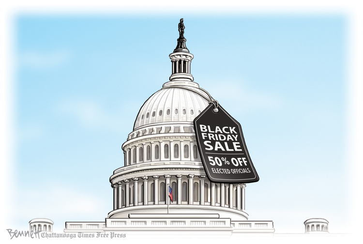 Clay Bennett Comic Strip for November 29, 2019 