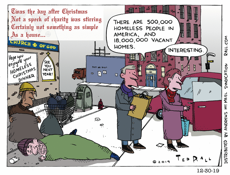 Ted Rall Comic Strip for December 30, 2019 