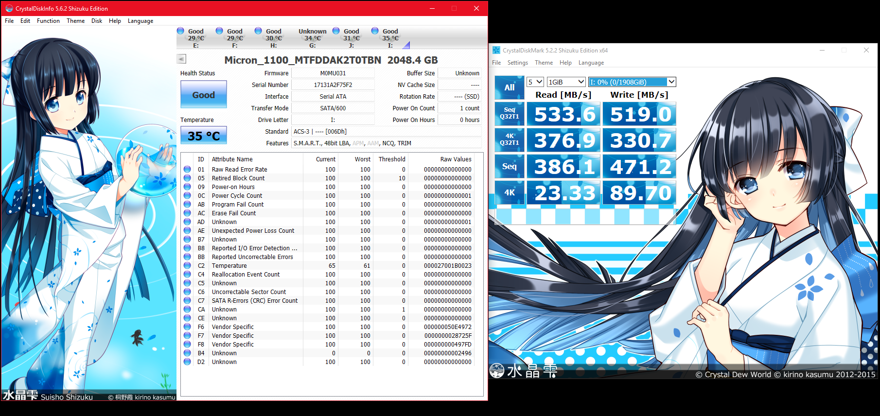 Mini Review on the Micron 1100 SSD | AnandTech Forums: Technology,  Hardware, Software, and Deals