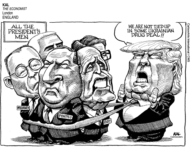 Kevin Kallaugher Comic Strip for November 23, 2019 