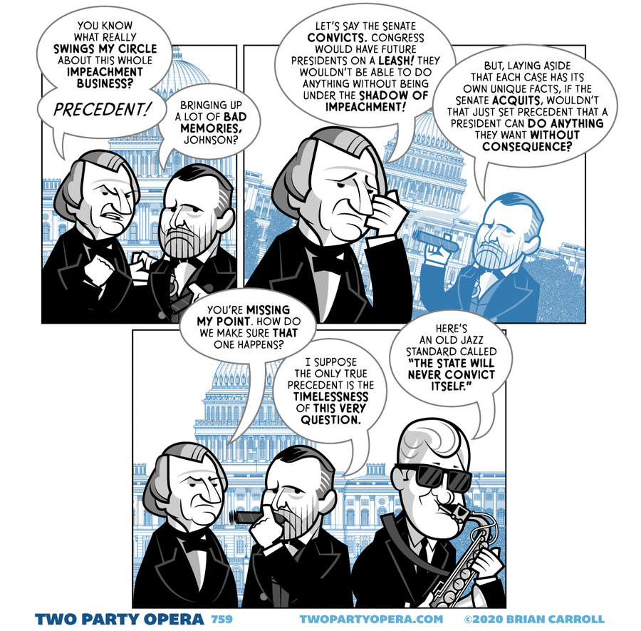 Two Party Opera Comic Strip for January 27, 2020 