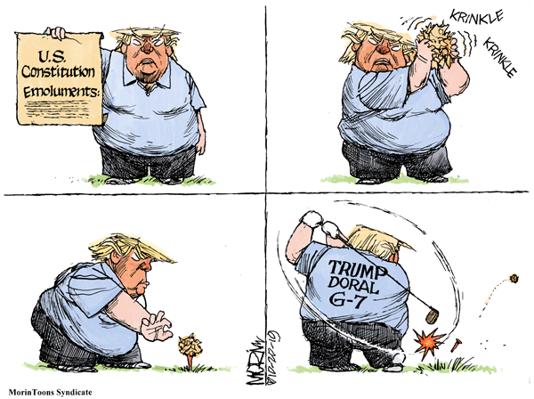 Jim Morin Comic Strip for October 20, 2019 