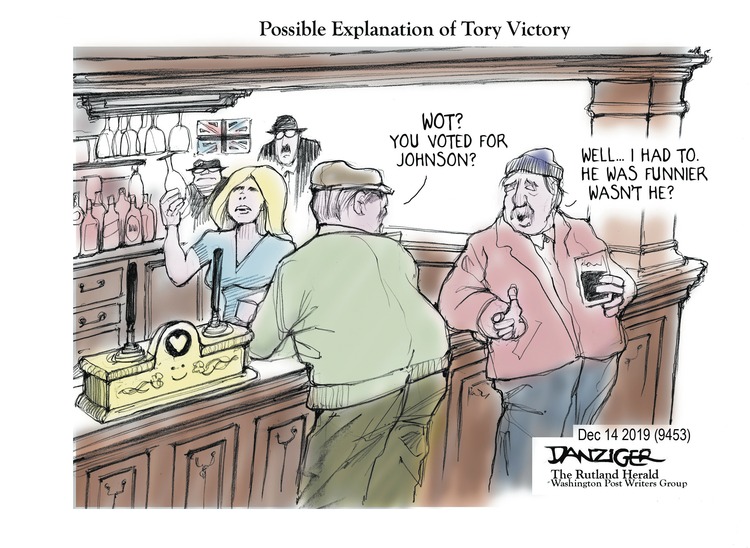 Jeff Danziger Comic Strip for December 15, 2019 