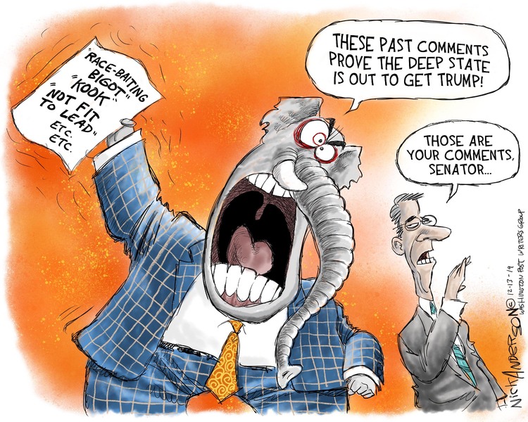 Nick Anderson Comic Strip for December 13, 2019 