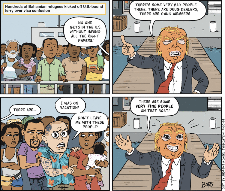 Matt Bors Comic Strip for September 10, 2019 