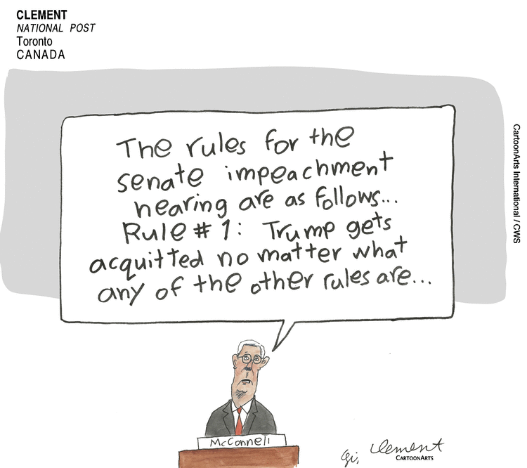 ViewsAmerica Comic Strip for January 22, 2020 