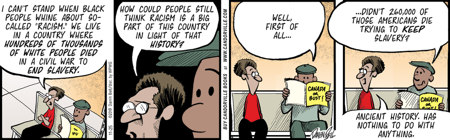 Candorville Comic Strip for November 25, 2019 