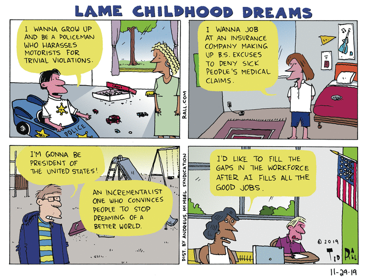 Ted Rall Comic Strip for November 29, 2019 