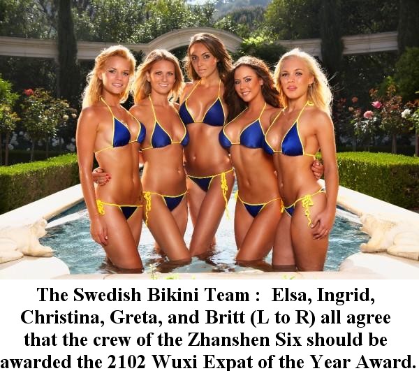 Wuxi, China Expatdom: The Swedish Bikini Team Says ...