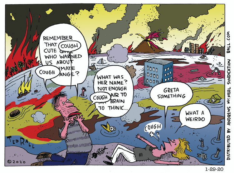 Ted Rall Comic Strip for January 29, 2020 