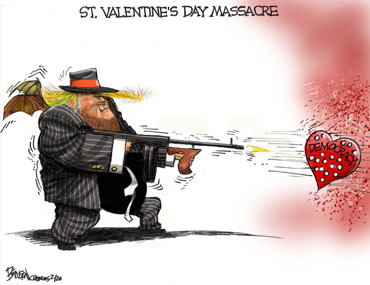 Steve Benson Comic Strip for February 13, 2020 