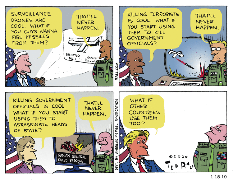 Ted Rall Comic Strip for January 15, 2020 