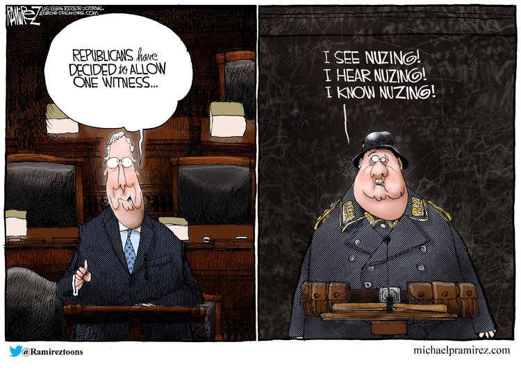 Michael Ramirez Comic Strip for January 28, 2020 