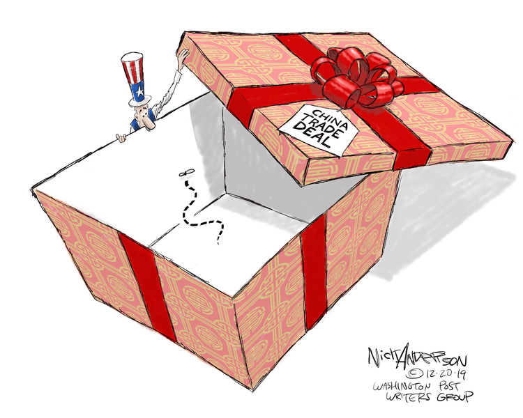 Nick Anderson Comic Strip for December 20, 2019 