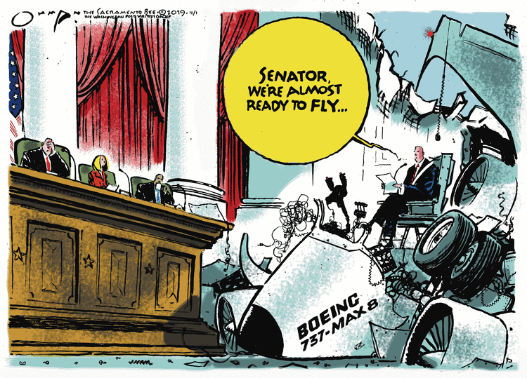 Jack Ohman Comic Strip for November 01, 2019 