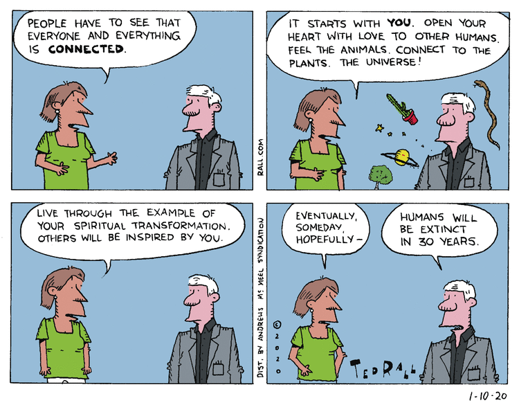Ted Rall Comic Strip for January 10, 2020 