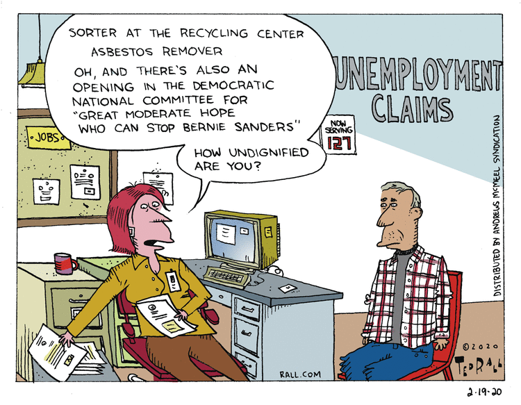 Ted Rall Comic Strip for February 19, 2020 