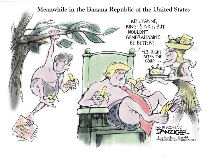 Jeff Danziger Comic Strip for February 17, 2020 