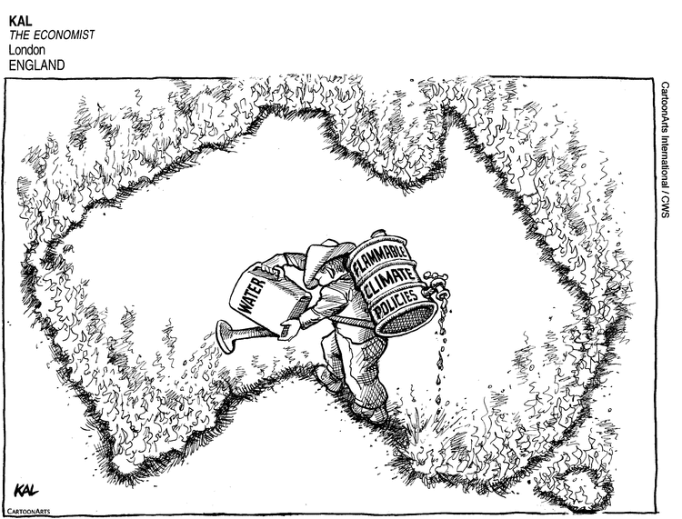 Kevin Kallaugher Comic Strip for January 09, 2020 