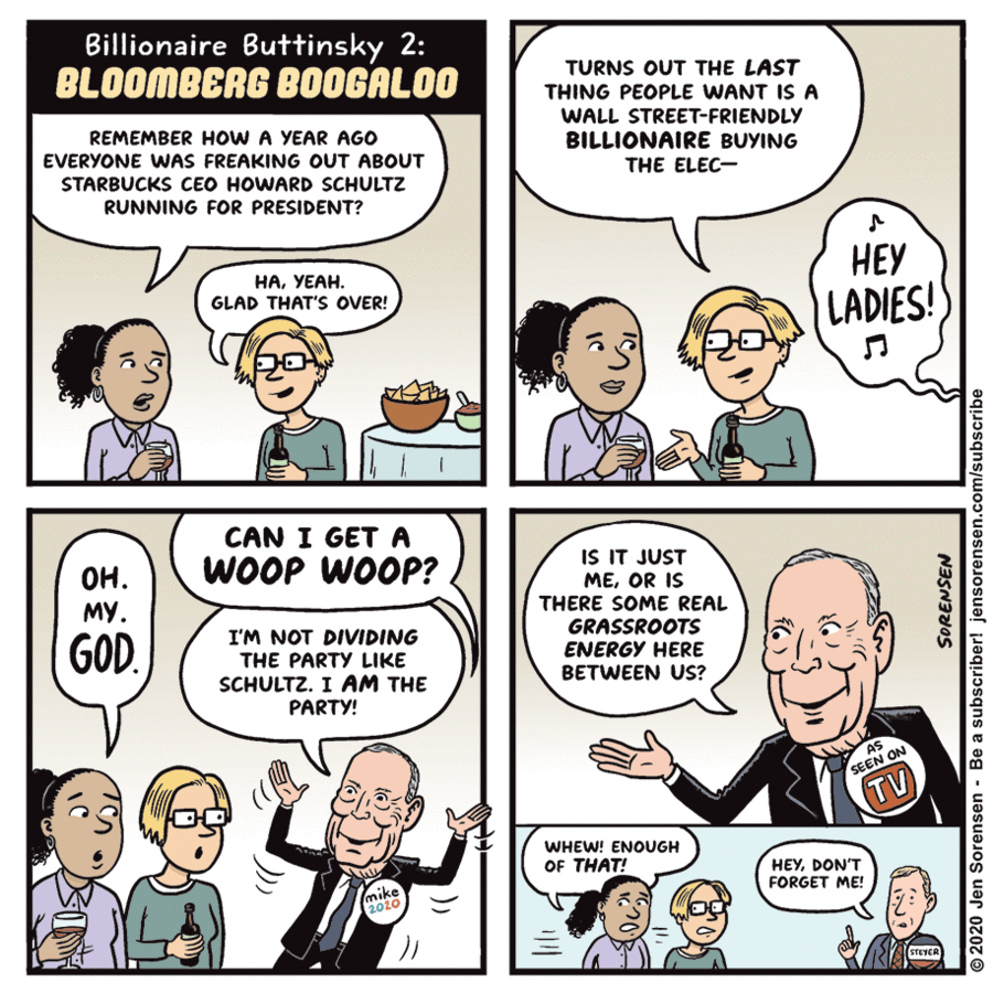 Jen Sorensen Comic Strip for February 18, 2020 