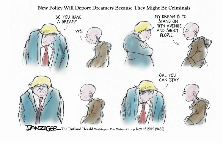 Jeff Danziger Comic Strip for November 16, 2019 
