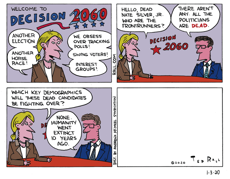 Ted Rall Comic Strip for January 03, 2020 