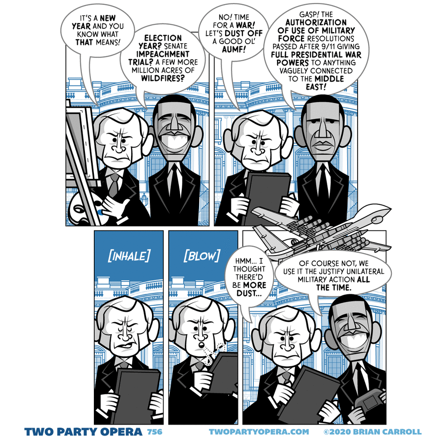 Two Party Opera Comic Strip for January 06, 2020 