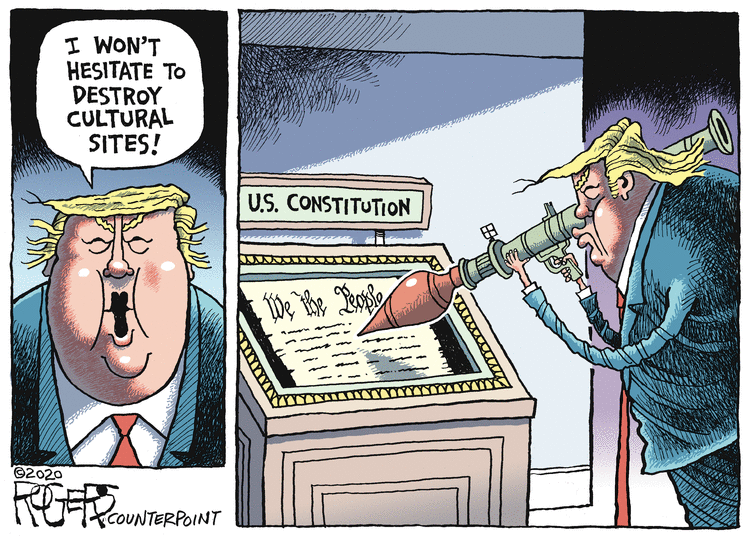 Rob Rogers Comic Strip for January 10, 2020 