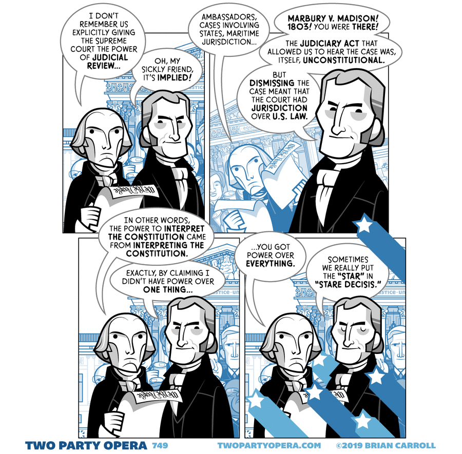 Two Party Opera Comic Strip for November 27, 2019 