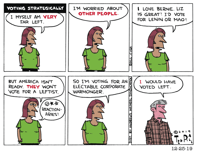 Ted Rall Comic Strip for December 25, 2019 