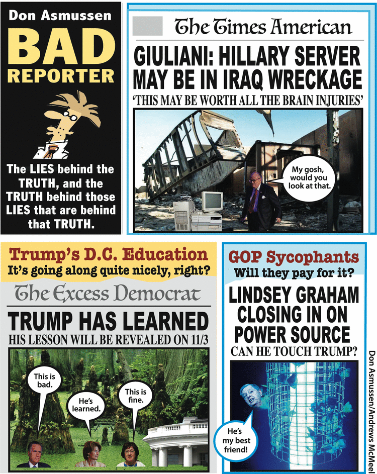 Bad Reporter Comic Strip for February 14, 2020 