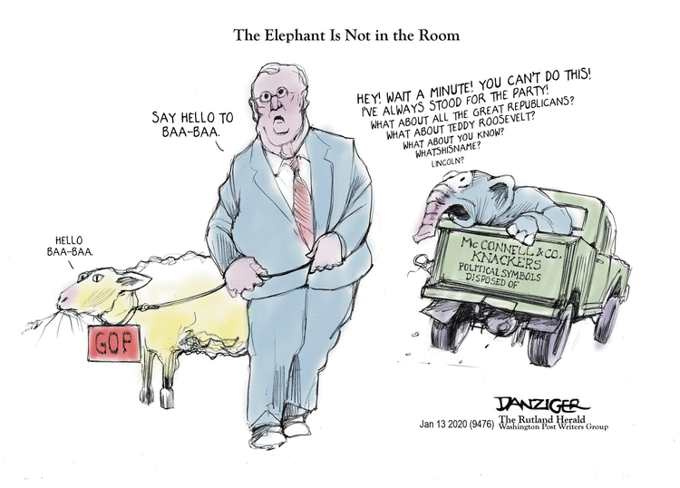 Jeff Danziger Comic Strip for January 14, 2020 