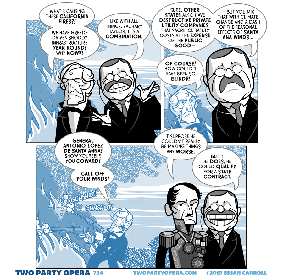 Two Party Opera Comic Strip for November 04, 2019 