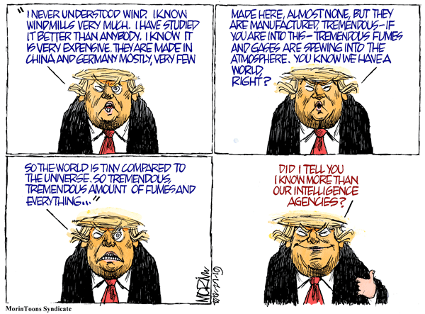 Jim Morin Comic Strip for December 27, 2019 