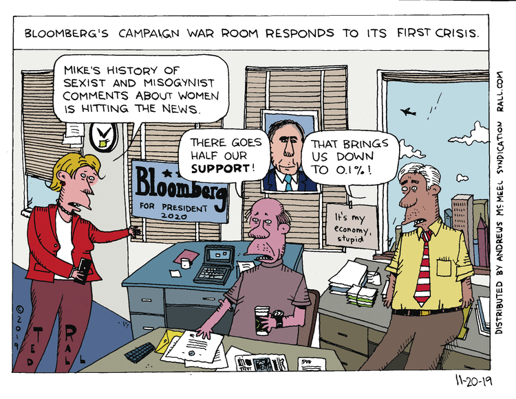 Ted Rall Comic Strip for November 20, 2019 