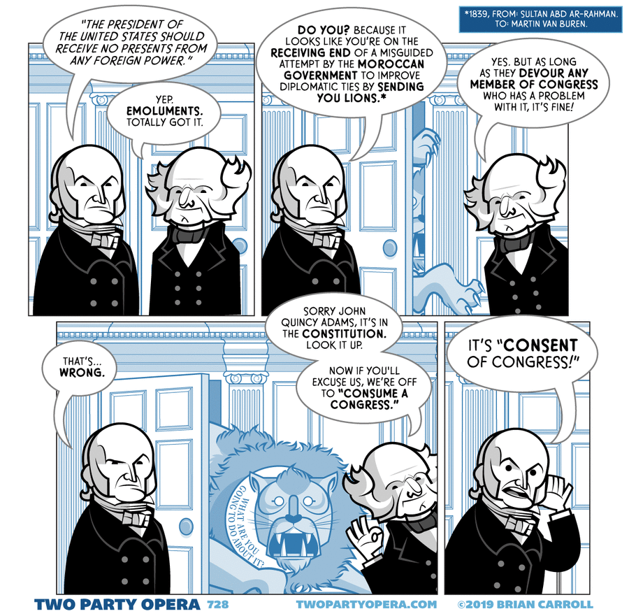 Two Party Opera Comic Strip for October 23, 2019 