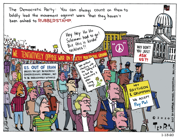 Ted Rall Comic Strip for January 13, 2020 