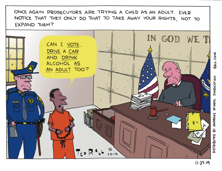 Ted Rall Comic Strip for November 27, 2019 
