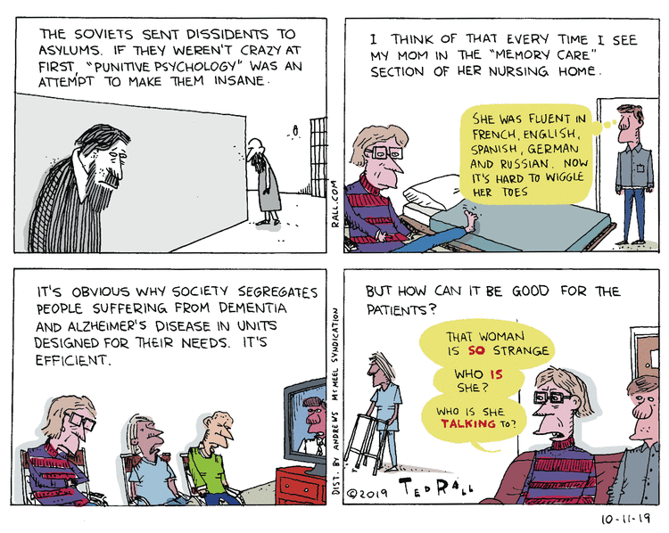 Ted Rall Comic Strip for October 11, 2019 