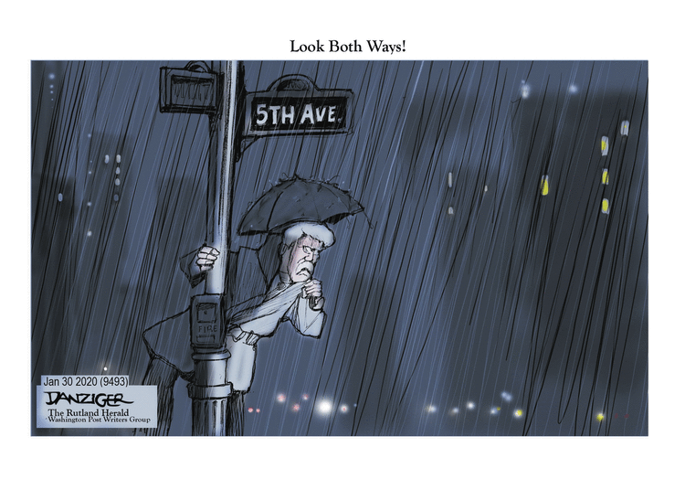 Jeff Danziger Comic Strip for January 29, 2020 