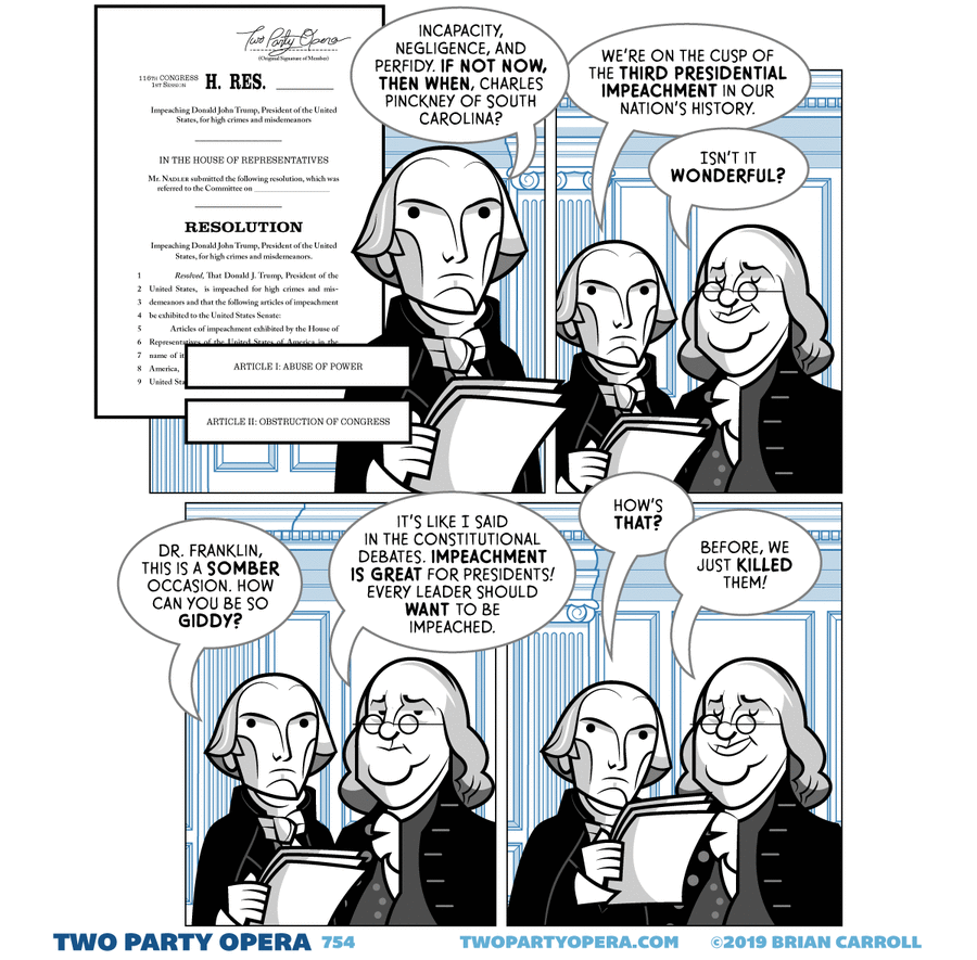 Two Party Opera Comic Strip for December 18, 2019 